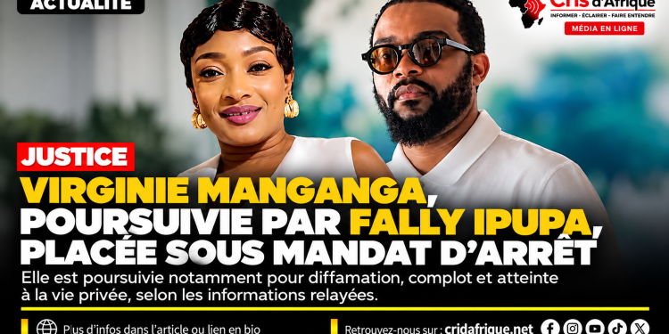Justice en RDC : Virginie Manganga placée sous mandat d’arrêt provisoire et transférée à Makala