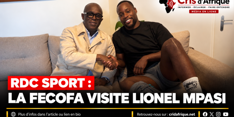 RDC Sport : la FECOFA rend visite à Lionel Mpasi et lui témoigne son soutien