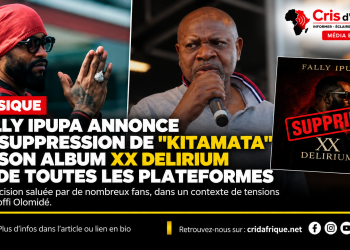 Musique : Fally Ipupa annonce le retrait de « Kitamata » de son album XX Délirium