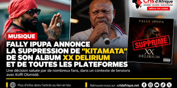 Musique : Fally Ipupa annonce le retrait de « Kitamata » de son album XX Délirium